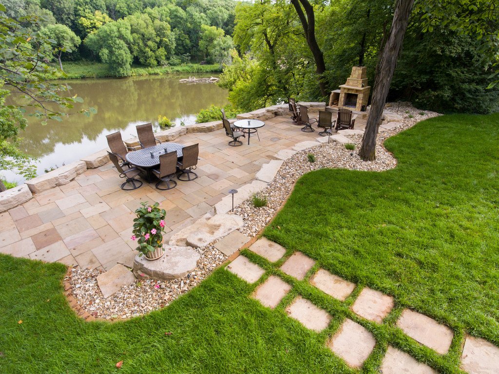 patio, lake, outdoor entertainment patio, lake, outdoor entertainment